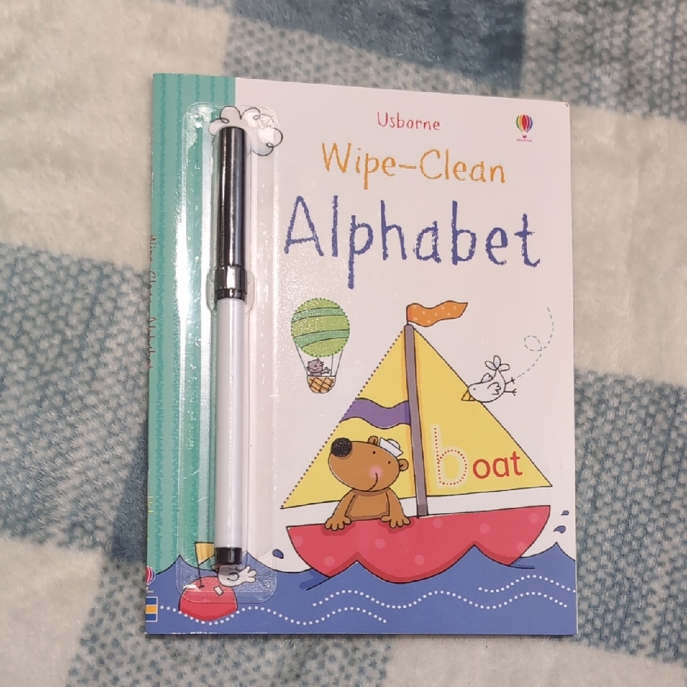 Usborne Mini Wipe Clean Book Alphabet